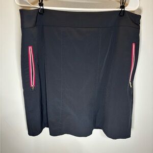 Gray Skort with Pink Accents